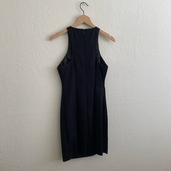 ZARA - Racer Back Sheath Dress in Black - Size : XS - Picture 4 of 6